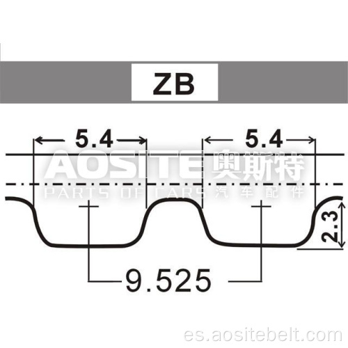 Correa de distribución para Porsche 928